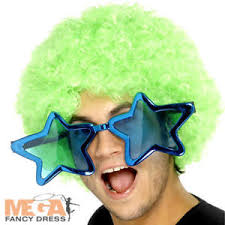 details about jumbo star glasses adults fancy dress novelty hen stag costume accessory specs