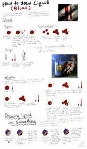 Start trading in those stick figures for figure drawing. How To Draw Blood And Liquid By Deletedseen On Deviantart