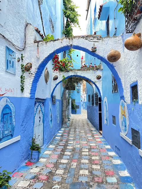Day tour in the Blue Medina