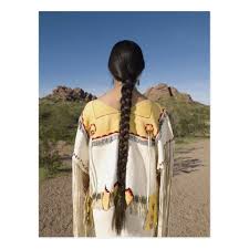 See more ideas about native american, american, native american indians. Native American Woman In Traditional Clothing 2 Postcard Zazzle Com Native American Braids Native American Women Native American Hair