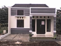Dominasi warna cat putih semakin cantik dengan sedikit sentuhan warna hitam pada kusen. Atap Rumah Warna Hitam Cek Bahan Bangunan