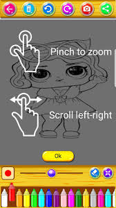 Si te gusta la serie de soy luna y te gusta pintar, estas en el juego adecuado para tí, porque en este juego puedes pintar los patines ladybug lol surprise chicas vestir frozen moana embarazadas barbie vestir princesas princesas disney maquillar princesas rapunzel categorías de juegos. Sorpresa Colorear Libro Lol Dolls For Android Apk Download
