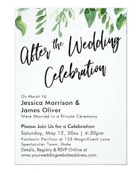 The time listed on the wedding invitation is the time the ceremony will begin, not the time guests are expected to arrive. 18 Best Reception Only Wedding Invitations Emmaline Bride