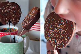 Paletas De Manzana Enchocolatadas Manzanas Cubiertas De Chocolate Para Tus Fiestas Y Reuniones En El Df Y Area M Pommes Au Chocolat Enrobage Chocolat Recette