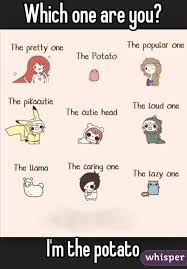 I M The Potato Really Funny Memes Kawaii Potato Funny Relatable Memes