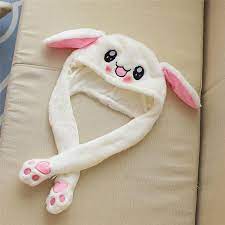 Dancing Bunny Ears Hat In 2021 Bunny Hat Aesthetic Cute Hats Bunny Hat