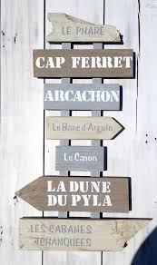 Idee Cadeau Panneau Fleche Bois Decoration Murale Etsy Surf Decor Wood Arrow Painted Wood Signs
