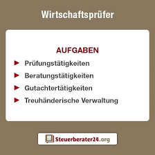 Zu Den Aufgaben Eines Wirtschaftsprufers Gehoren Prufungstatigkeiten Beratung Das Erstellen Von Gutachten Und Treuha Verwaltung Hausunterricht Duales Studium