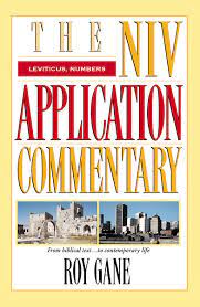 Leviticus, Numbers (The Niv Application Commentary): Gane, Roy:  9780310210887: Amazon.com: Books