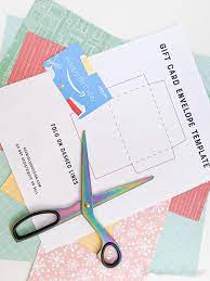 All downloadable templates include the guidelines to. Gift Card Holder Template Free Printable Template Semigloss Design