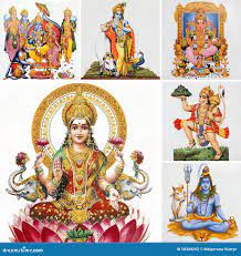 Индийские боги в картинках