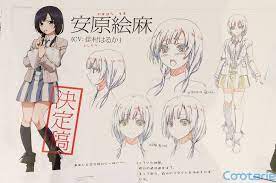 Shirobako Character Model Sheets Cooterie Anime Character Design Character Model Sheet Character Modeling
