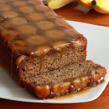 Caramel Banana Upside Down Bread Recipe Banana Bread Recipes Desserts Dessert Recipes