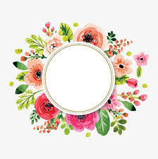 Flowers And Decorative Elements Watercolor Flowers Wedding Invitations Png Transparent Clipart Image And Psd File For Free Download Flower Frame Framed Wallpaper Clip Art