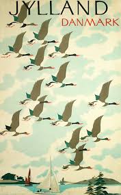 Denmark watercolor map, danmark, scandinavian, country, art print Original Vintage Poster Jylland Denmark For Sale At Posterteam Com