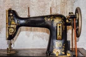 Sie können bei uns ihr leinwandbild. Premium Textil Leinwand 90 Cm X 60 Cm Quer Antike Nahmaschine 240576063 77 99