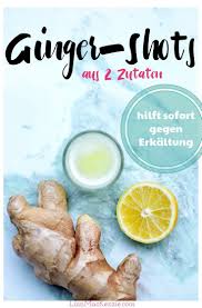 Erkaltung Schnell Loswerden Mit Ginger Shots Rezepte Mit Schuss Entsafter Rezepte Gemuse Fitness Smoothies