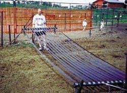 Cut it to the desired length with. Farm Show No Pit Cattle Guard Installs Anywhere Cattle Corrals Cattle Farm Gate
