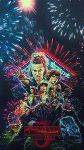 Stranger Things Season 3 Video Stranger Things Tumblr Wallpapers Series Posteres De Filmes