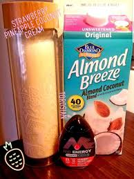 Sugar Free Keto Friendly Almond Milk Drinks Coconut Almond Milk Energy Drink Recipe