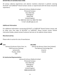 If you need to contact us by mail, here are several mailing addresses for different geico offices. Acuvue And Surevue Brand Contact Lenses Pdf Free Download