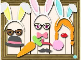 DIY Easter Party Photobooth Props