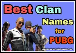 Clan Name For Pubg Clan Cool Names Cool Gamer Names