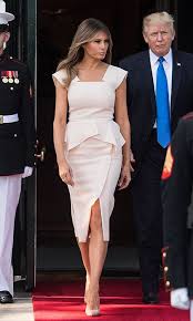 Melania Trump Style See What And Who The First Lady Has Been Wearing Melania Trump Dress Fashion Trump Fashion