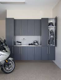 Perhaps the best advantage of wood garage cabinets is the ease with which they can be adapted to you space. Custom Garage Cabinets Wood Grain Matte Powder Coated