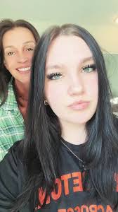 so happy to be with mom ❤️