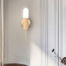 The most common wall mountable lamp material is metal. Capsule Shape Wall Mount Lamp Modern Wood 1 Bulb Living Room Led Handle Wall Light Fixture Wall Lamp Wall Mounted Lamps Wall Mounted Lights Bedroom Wall Lights