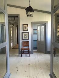 Steven Gambrel 42 Howard Street Sag Harbor Habituallychic 017 Grey Interior Doors Grey Walls White Trim Interior Door Colors