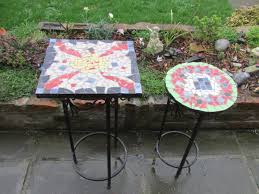 The garden table is the first element to focus on, because alone it can improve the quality of life in a home. How To Make Mosaic Designs For Table Tops With Ceramic Tiles Feltmagnet