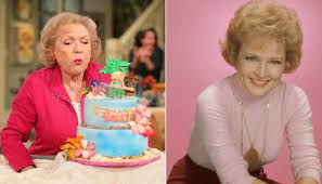 Betty white (r) with the cast of the golden girls. the. Betty White Celebrating Her 99th Birthday