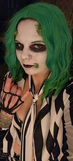 Beetlejuice inspired halloween decor