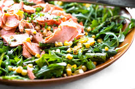 Because ravioli is already rich in flavor, complement it with a lighter side dish or a salad. Blistered Corn And Asparagus Salad With Salmon The View From Great Island