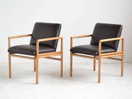 Pair Of Ward Bennett Armchairs Furniture Seating Armchair