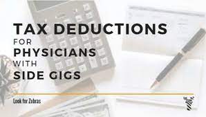 Tax Deductions For Physicians With Side Gigs - Look For Zebras