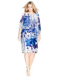 Gina Bacconi Cocktail Dress With Chiffon Wrap Navabi Online Dress Shopping Plus Size Fashion Plus Size Dresses