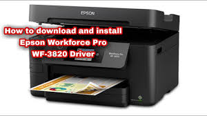 Go to the epson official website. How To Download And Install Epson Workforce Pro Wf 3820 Drivers Youtube