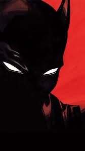 Black And Red Batman Wallpaper Black Panther Glowing Mask Art Iphone Wallpaper Iphone Wallpapers Batman Batman Comics Batman Artwork