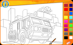 Fire Truck Coloring Game Firefighter Games Online Fisher Price