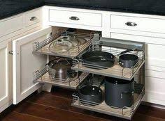 This solution provides plenty of storage for the kitchen's dry goods. 32 Kitchen Corner Solutions Ideas Kitchen Corner Kitchen Kitchen Design