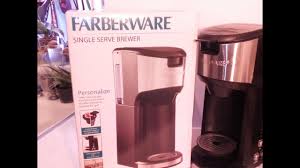 Alibaba.com offers 1,000 single serve coffee maker products. Regular Or Decaf Its Easier With Farberware Single Serve Brewer Youtube