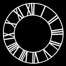 Das kind soll dies von der uhr ablesen können, ohne dass die minutenzahl auf dem ziffernblatt angegeben ist. Echt Runde 12 Stunden Romische Ziffer Zifferblatt Vorlage Auf Weissem Hintergrund Lizenzfreie Fotos Bilder Und Stock Fotografie Image 32565714