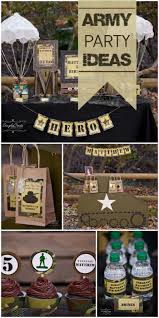 Birthday Decoration Ideas For 5 Year Old Boy Army Camouflage Birthday Matthew S Army Birthday Catch My Party Camo Birthday Party Army S Birthday Soldier Party