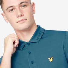Lyle & Scott Tech Collar Logo Polo Shirt