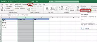Data Validation For Excel Cells Data Validation Data Excel