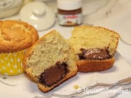 Muffin Alla Nutella Ricetta Ricette Ricette Di Cucina Ricette Nutella