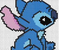 French fries pixel art pixel art pixel art licorne et. Art Pixel Art Disney Stitch Facile